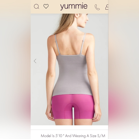 Yummie- Seamlessly Shaped Convertible Camisole; Size: S/M - Picture 4 of 12